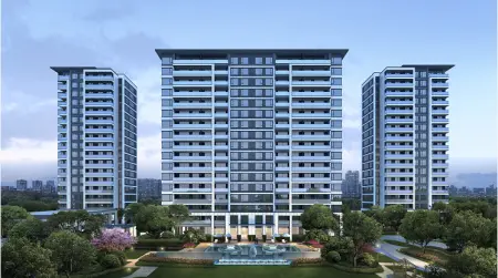 望海潮公寓建筑效果图