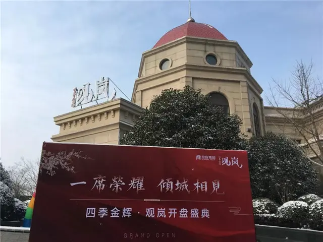 大境盛开 冠销南城—四季金辉·观岚新年首开