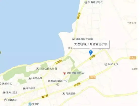 大理经开区满江小学项目开工建设 学区楼盘有哪些?