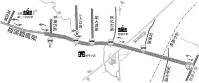 裕溪路高架东延一二标段今起开工 全线计划明年7月20日完工