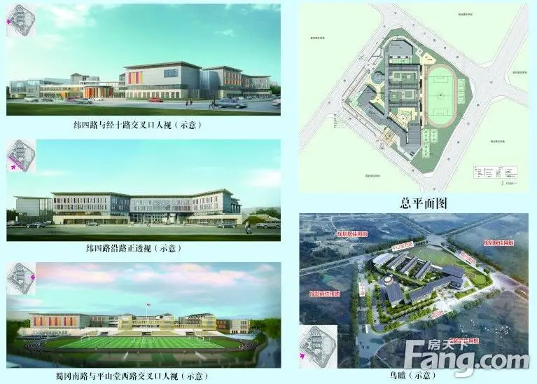 扬州市蜀冈 规划图