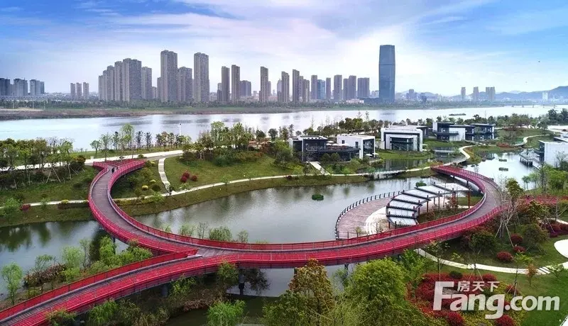 新地标上虞一江两岸景观工程建设进度曝光