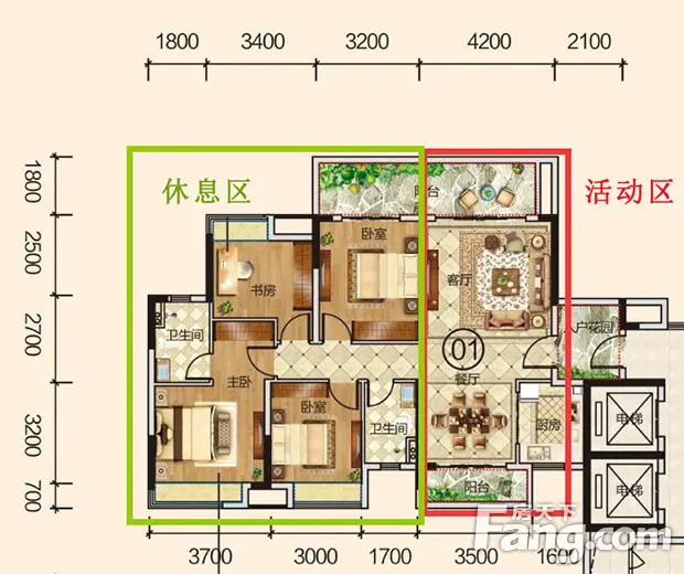 韶关滨江华府3.99分