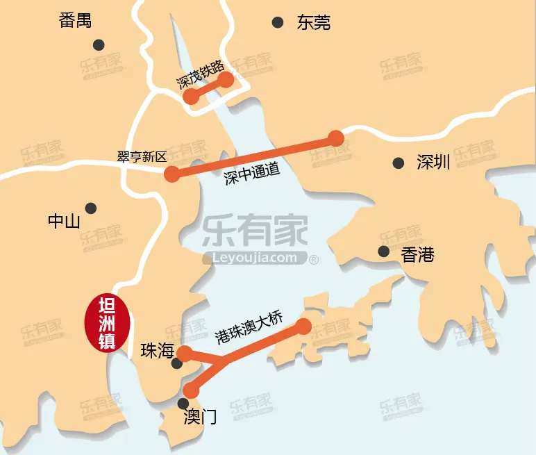 乐有家:中山坦洲镇,珠海人刚需购房的价格洼地