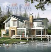 兰庭西江月 联排别墅 社区中间 使用面积大