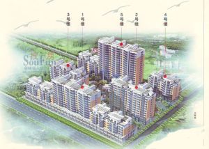雁京家园3室1厅南北