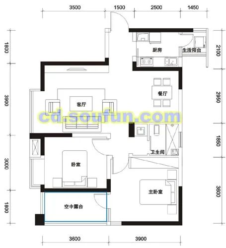 户型图1/1