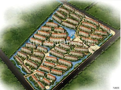 效果图:鸟瞰图