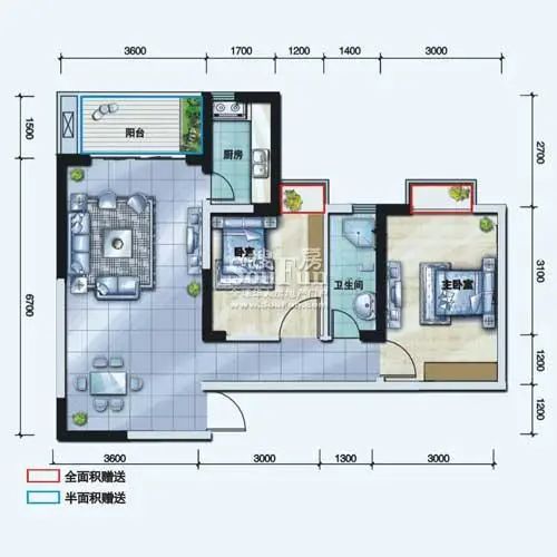 户型图1/1