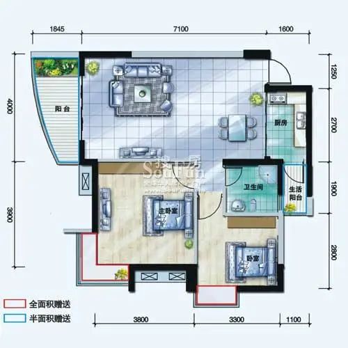 户型图1/1