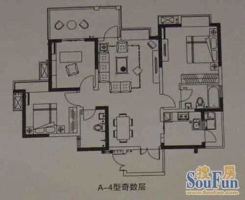户型图3/3