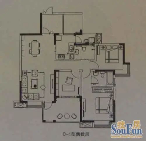 户型图3/3