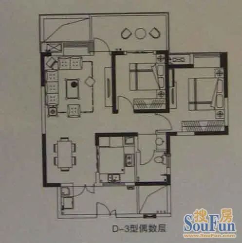 户型图3/3