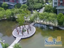 电梯复式小高层(面积107m2x2)带空中大露台 临地铁