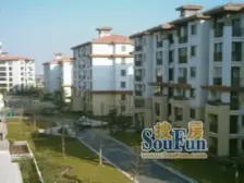 大三房两卫飞机户型 三个阳台 小区中间位置 中间楼层