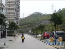 步行街旁 正规大一室一厅 带露台