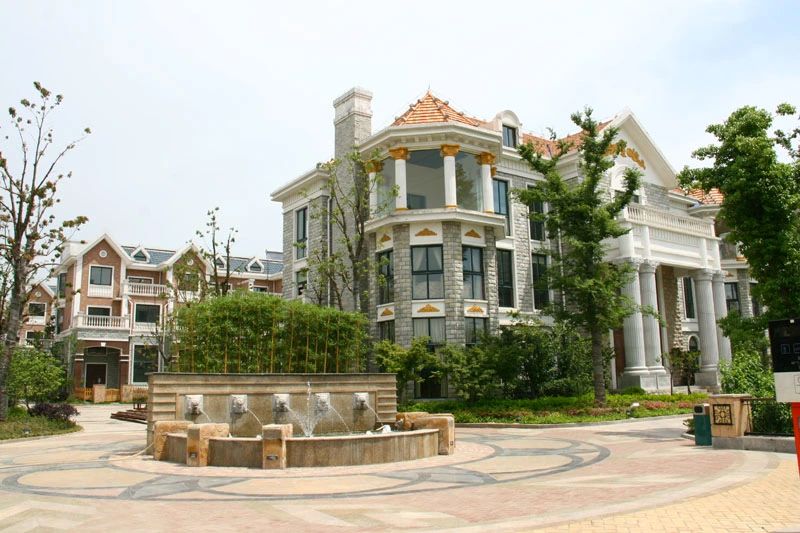 实景图:双拼别墅实景图(2010.7.24)