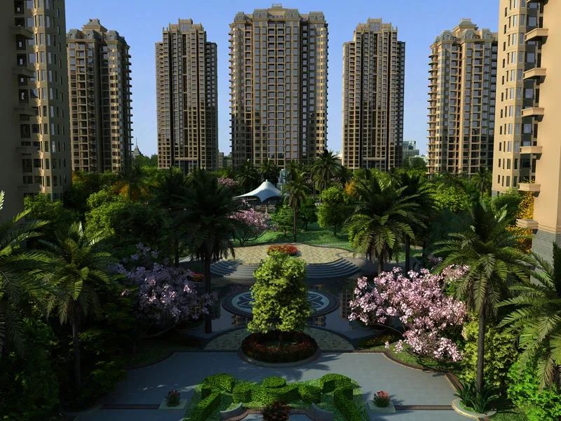 奥克斯盛世经典小区效果图