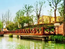 御品园林,一线临河景观独栋,可做清水平台 大花园