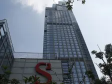 龙湖天街对面 新地国际 金山路 初 中 狮子山全景