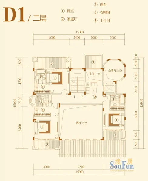 碧桂园翡翠山别墅户型图