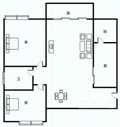 协信黄金海岸户型图