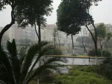临河别墅 带朝南大花园 小区中间位置,环境好