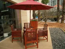 6米中空挑高复式 双平台花园 只看黄旗山山脉