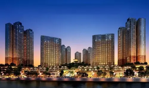 万科玲珑湾120-165㎡城央滨河住宅 起价8500元/㎡