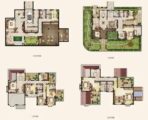 水岸观邸户型图