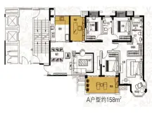 海门东恒盛国际公馆户型图