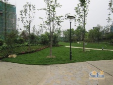 绿地香堡 空中别墅 板式结构 户型方正 视野开阔