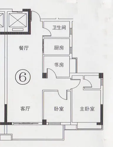 利泰花林湖畔户型图