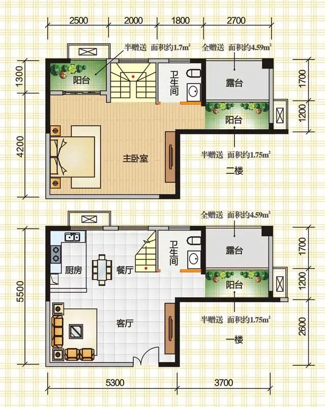 户型图1/1