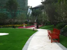 金科品质一房 门口龙头寺公园 双轻轨 朝中庭看公园