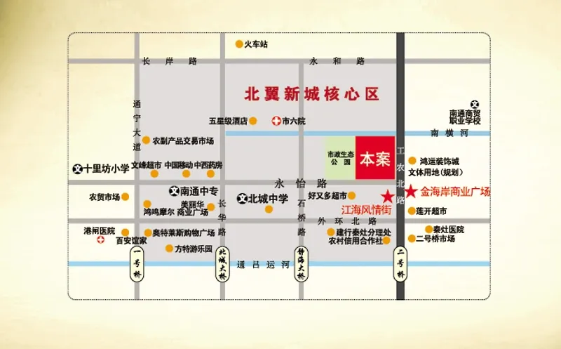 国基桂花小镇交通图区位图