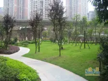 奥园康城精装小两室 出行方便 住家安静