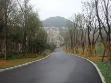 山与城2期清水联排别墅,通透板式结构,端户带花园