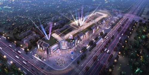 金地商业广场效果图金地商业广场全景鸟瞰图