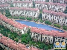 公园道二期,端头下叠别墅,位置安静,草地大产权清晰