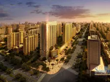 新区幼小中都是竹园路上的 双地铁一梯一户低密社区