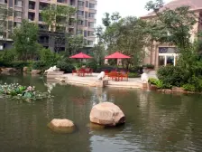 洪城东方国际 洋房带南面大院子。