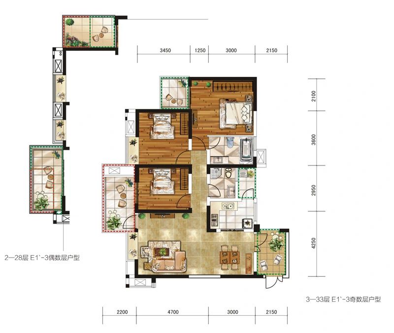 户型图3/3
