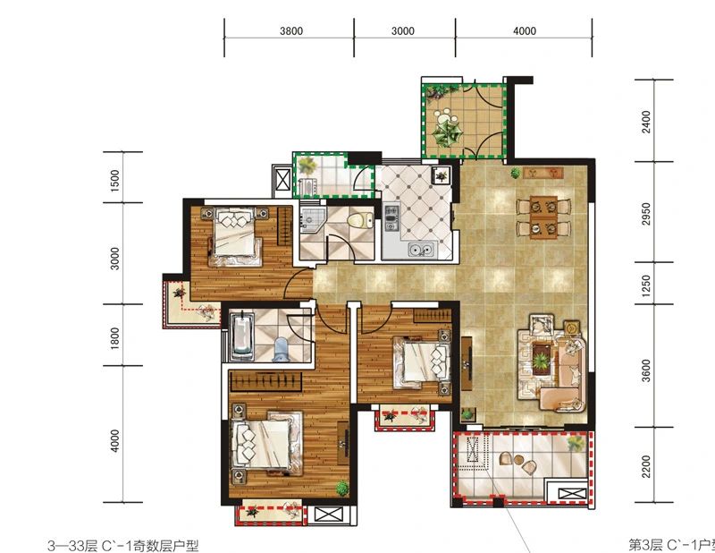 户型图3/3