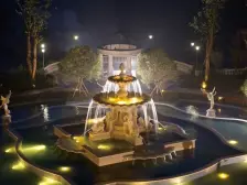 棕榈泉精装三房 户型好 采光充足 视野霸道看湖看别墅