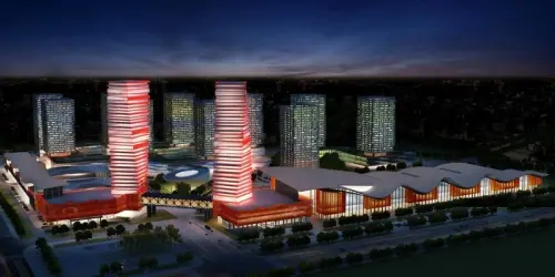 武汉客厅卓尔四季公寓效果图