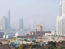 高区全江景房,大面宽客厅视野宽阔直面黄浦江景