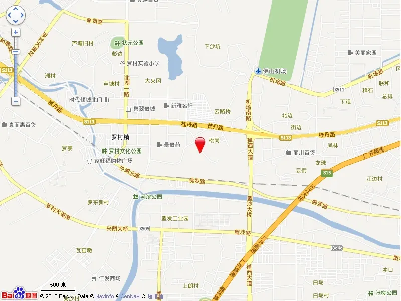 风度广场交通图交通图