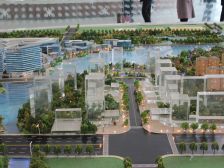 城市之光公寓楼 阳光湖景房 视野开阔玻璃落地窗