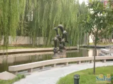 一二楼+负一三层复式,朝南花园100平,客厅6米挑空